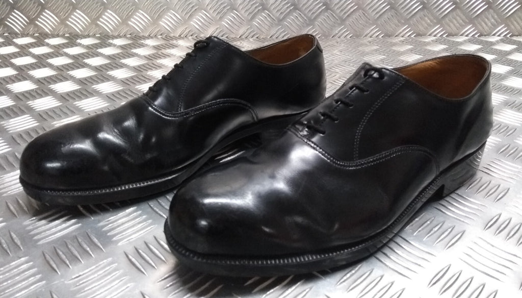 Black Parade Shoe Genuine British Type Plain Toe Cap DMS Sole Grade 1