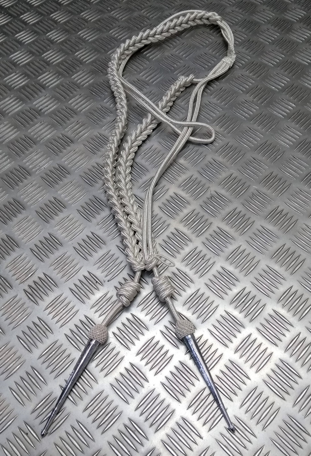 Aiguillette Officers Dress Cord For Ceremonial & Parade With Decorative Tip Ends