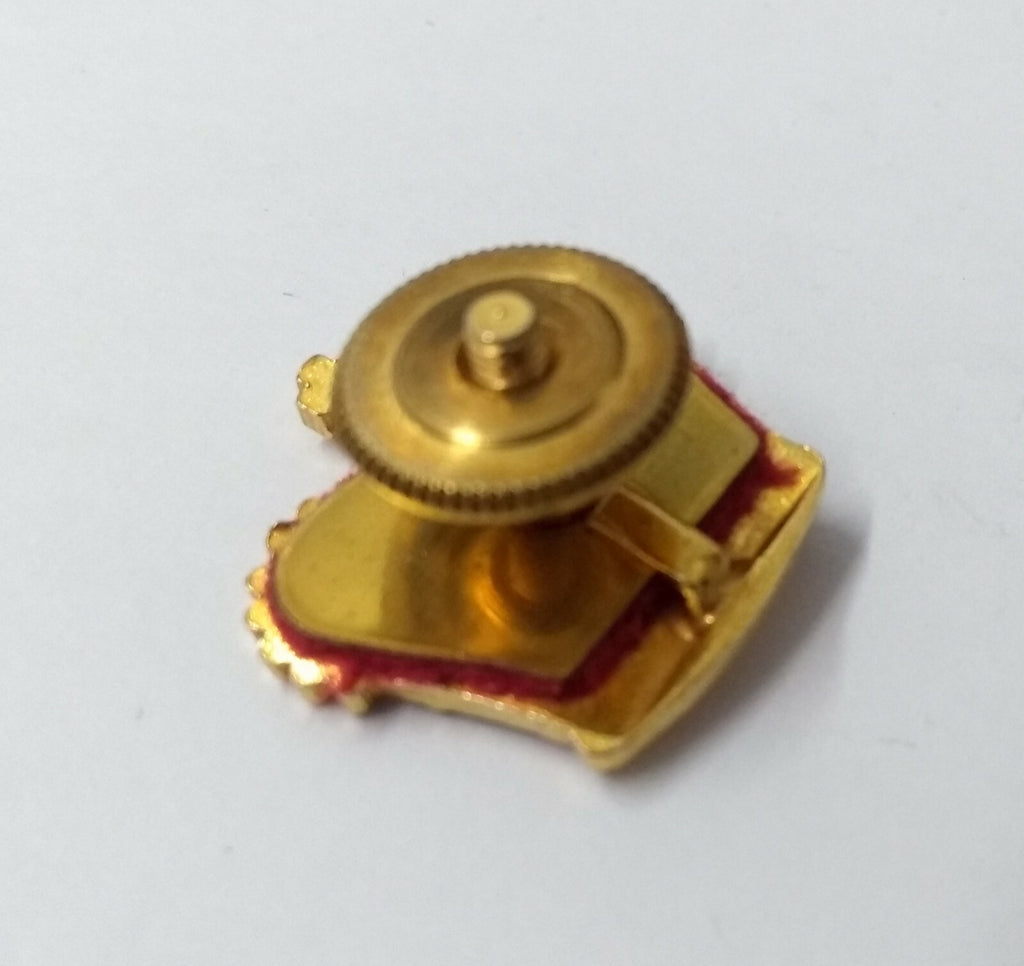 Genuine Vintage British St Edward Rank Crown With Screw Fixing