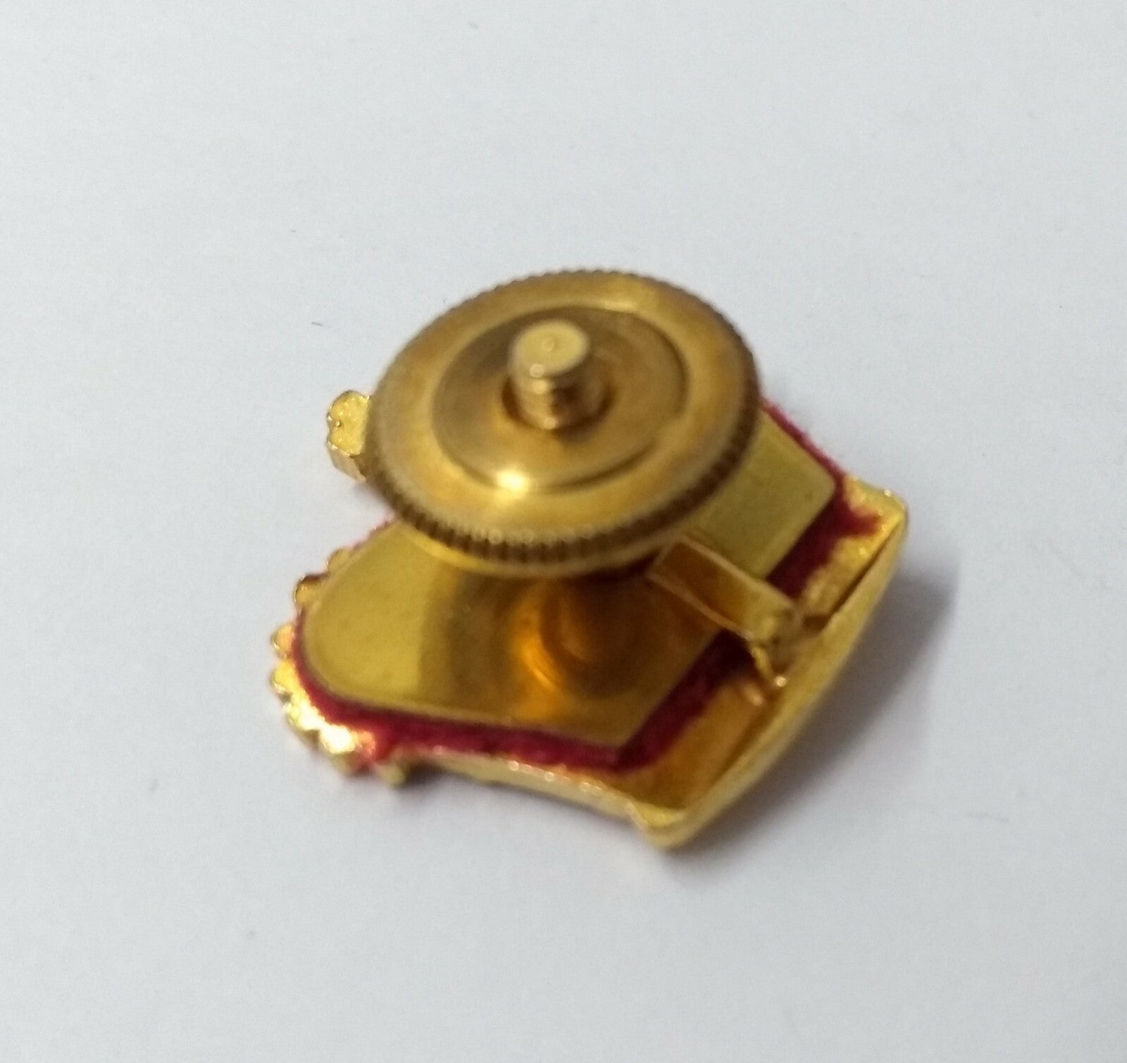 Genuine Vintage British St Edward Rank Crown With Screw Fixing
