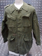 Genuine Vintage Combat Jacket 1980's Distressed Look Unique Look 60's