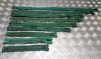 Vintage British Metal Zip Zipper NZ or CLIX Open or Closed End
