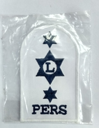 Royal Navy Logistics Personnel and Administration Blue White Qualification Patch
