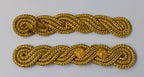 Lieutenant Shoulder Cords Ceremonial Wire Cord Shoulder Epaulettes & Rank Pips