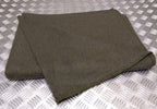 Military Army Style Whipped End Blanket Wool Mix Blanket Personal Bedding New