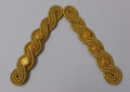 Captain Shoulder Cords Ceremonial Wire Cord Shoulder Epaulettes & Rank Pips