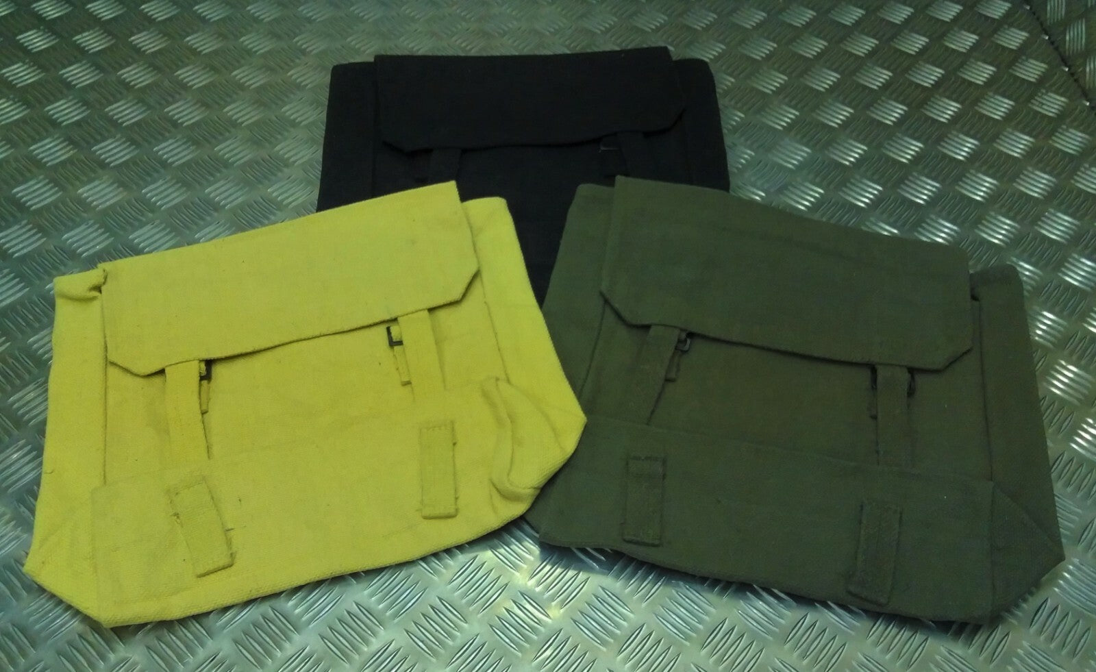 Military Style 37 Pattern Back Pack / Canvas Bag Festival Assorted Colours