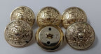 Canadian Dress Buttons Governor General's Foot Guards Insignia For Greatcoats