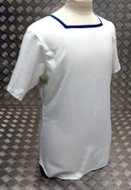 Square Neck Shirt RN British Class 2 Sailor White Mans or Womans ASST Sizes NEW