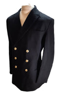 No1B RN Jacket Naval Class 1 with 6 Buttons No Badges 108cm Long