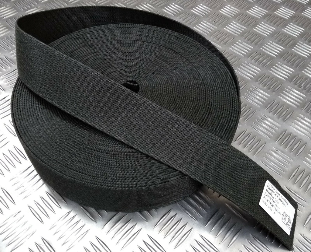 MIl-Spec Belting Ceremonial Green Courlene Belt Material Nylon Webbing