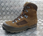 ITURRI Army Style Boots Hi Liability Combat / Patrol Brown Suede