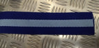 AAC Stable Belt Material Cotton Canvas Heavy Duty Construction Two Tone Blue