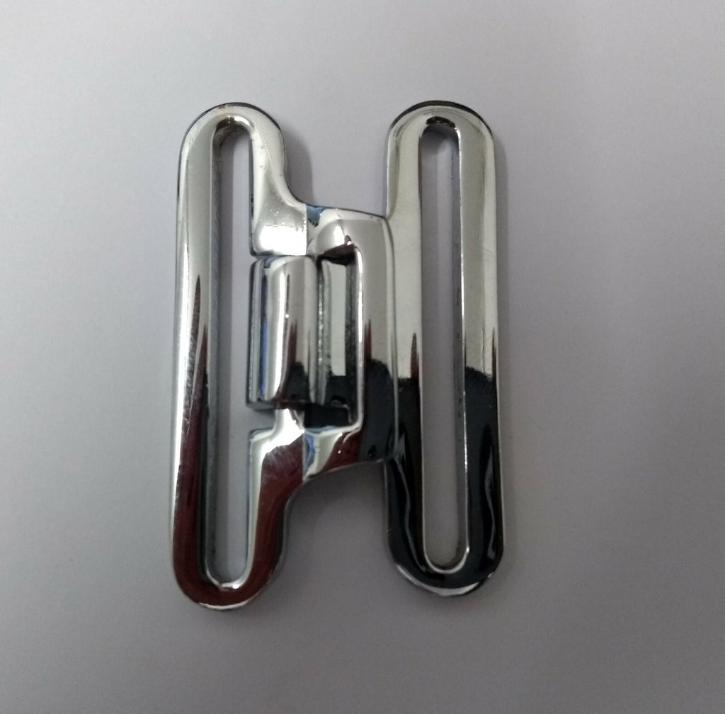 Genuine British Chrome Pistol Belt Replacement Silver Belt Buckle MFP02