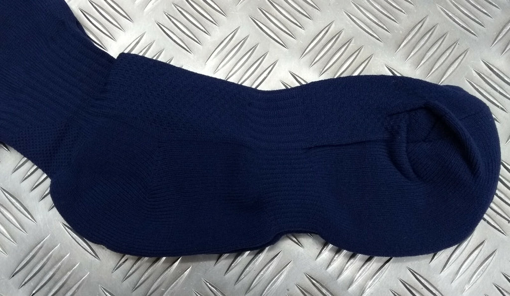 Genuine British PTI Issue Training Performance Sports Socks Blue Large
