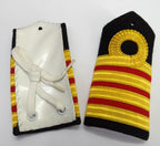 Naval Officers Captains No1 Shoulder Boards Epaulette Medical Issue Gold Detail