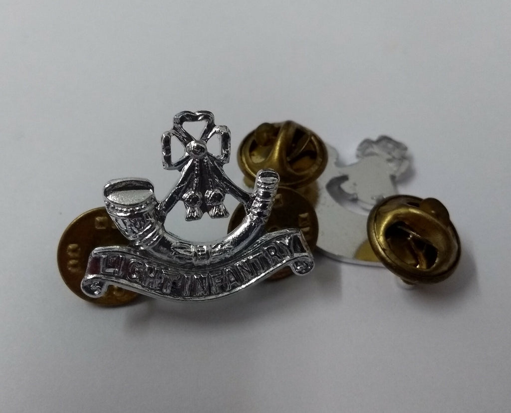 Genuine British Light Infantry Regimental Shoulder Insignia Badges LX01