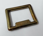 Genuine Vintage British Square Ring Stay For Leather Straps x 2 New