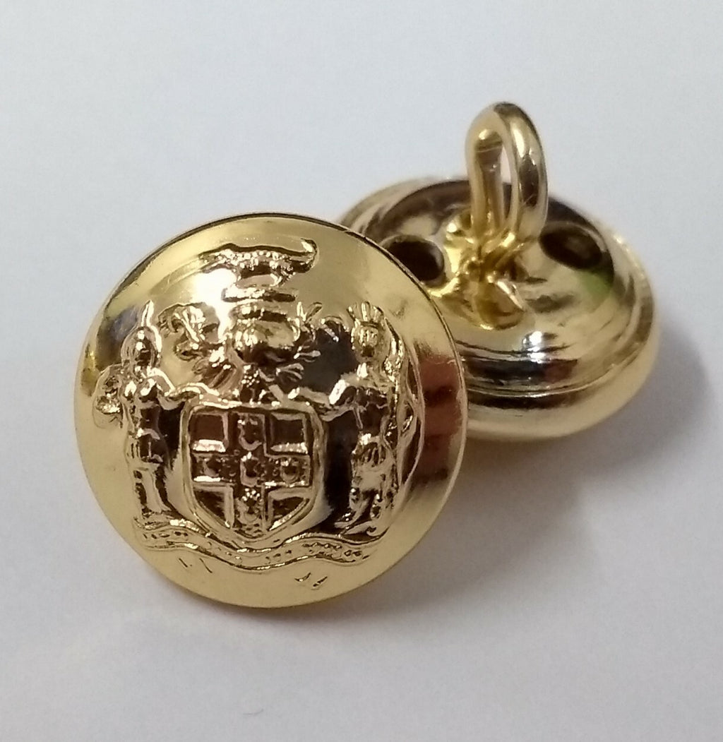Jamaica Cap / Shirt Buttons 14mm UK Made ASBT151 X4
