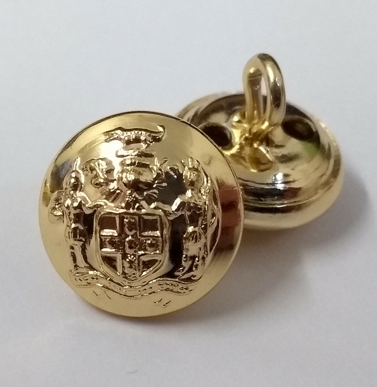 Jamaica Cap / Shirt Buttons 14mm UK Made ASBT151 X4
