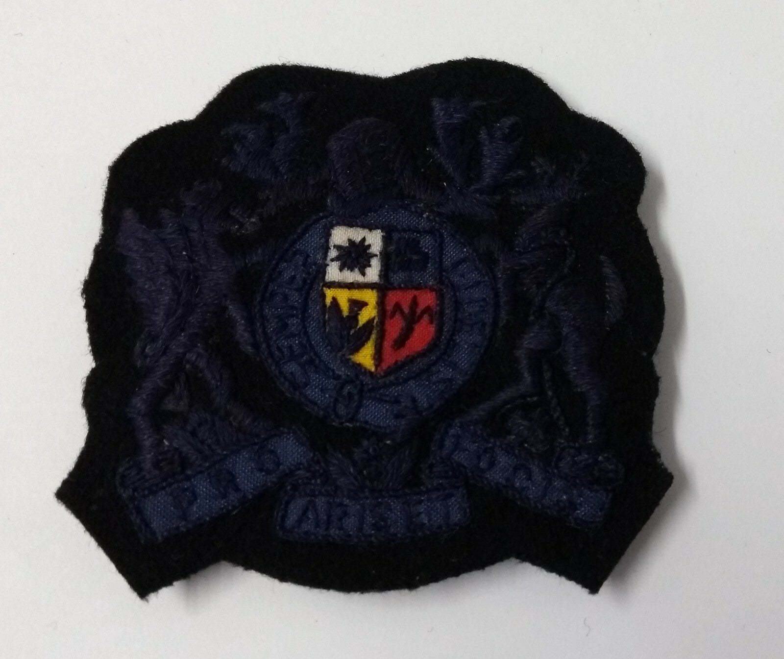 Genuine British Army Senior Warrant Officer Embroidered Rank Badge ASPS284