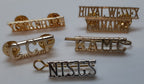 Assorted British Badges Various Regimental Insignia 1 Lot of 5 Badges
