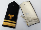 Naval Senior Officers No1 Uniform Shoulder Boards Epaulette Black & Gold Detail