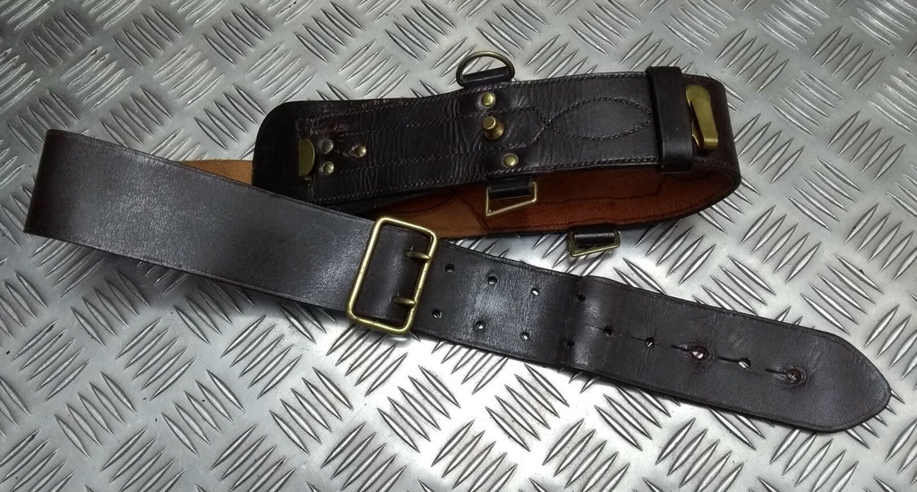 Sam Browne Belt Old Pattern British Made Issue No Shoulder Strap