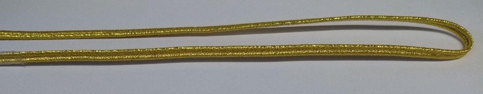 Gold Metallised Polyester Russia Braid 4mm