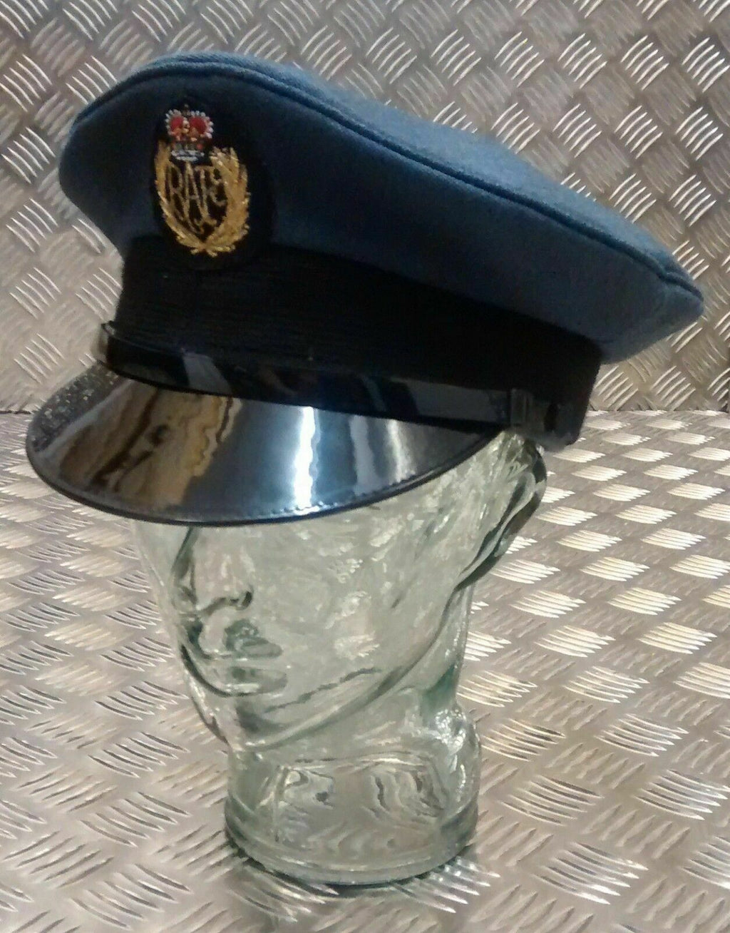 RAF Royal Air Force Dress Hat Airman's / NCO's Air Force Visor Style Cap - Size 58cms