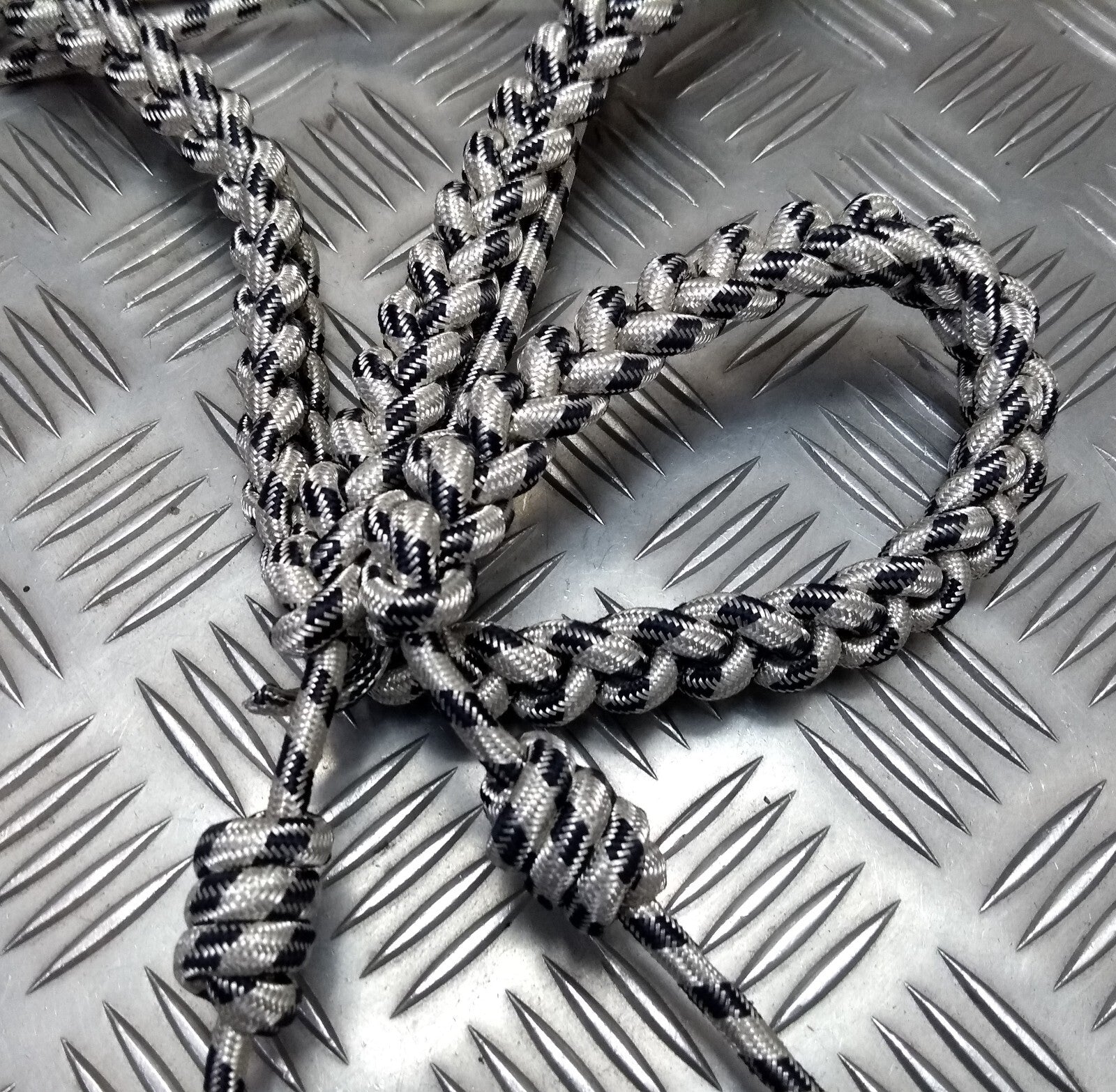 Oman Silver Aiguillette Senior Officer Blue Fleck Ceremonial UK Made