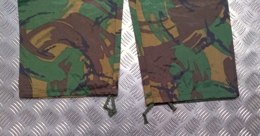 Army Waterproof Trouser old pattern British DP / DPM woodland Camo 90cm - NEW
