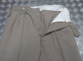 Vintage Fawn Trousers British Old Pattern Lightweight Dress Trousers