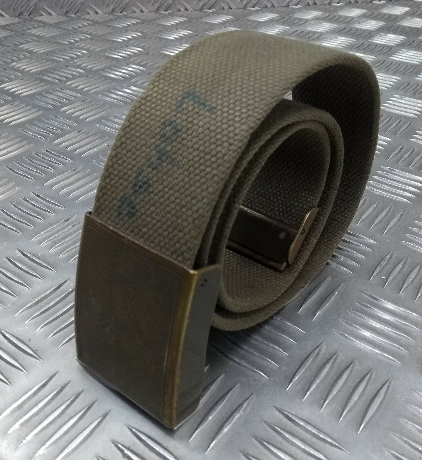 Old Pattern Heavy Duty Green Load Carry German Service Belt