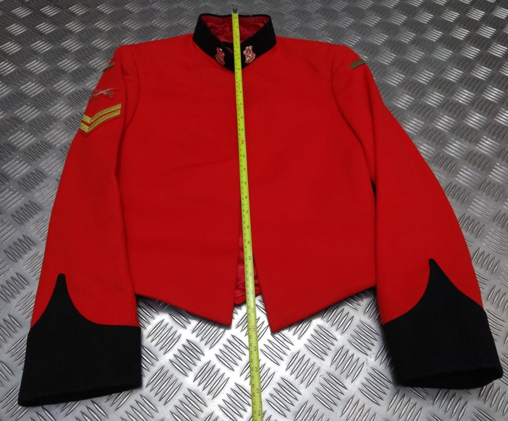 D&D Mess Dress Jacket With Collar Badges & Patches Present Devon and Dorset
