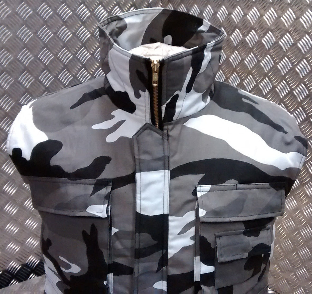 Hunters Action Vest Urban Camo Tactical Fishing Body Warmer - NEW