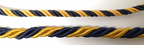 Royal Logistics Corps RLC Lanyard Dark Blue & Gold Interlocked Female - New