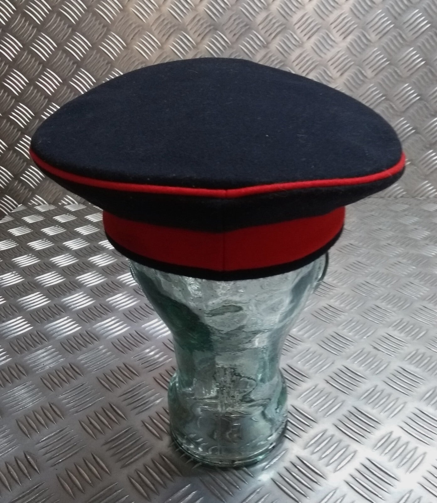 PWRR Dress Hat British Army Royals Uniform Peak Cap No1 With Chinstrap 56cm