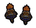 AGC ETS Collar Badges British Army The Adjutant General's Corps Mess Kit Dress