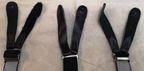 Various Clip-On / Button Elastic Braces / Suspenders Adjustable