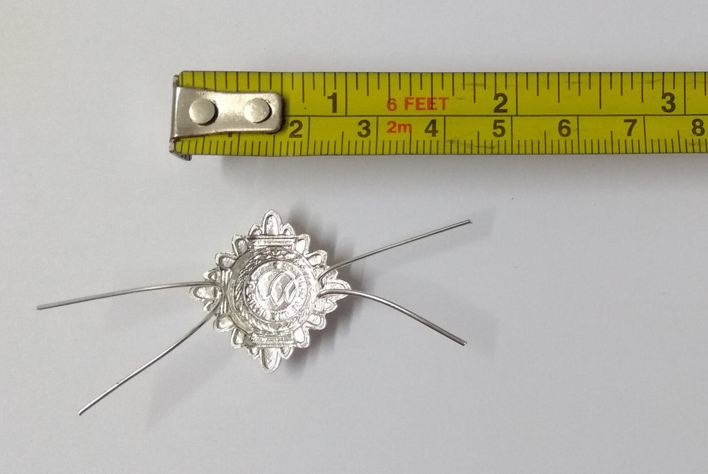 Rank Pip "To Defend" Prong Pins Bath Star UK Made - NEW