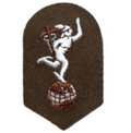 British Army Royal Corps of Signals SGT / S SGT Figure of Mercury Right Facing