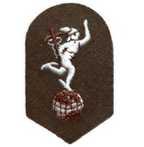 British Army Royal Corps of Signals SGT / S SGT Figure of Mercury Right Facing
