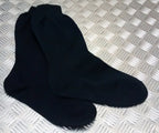 Waterproof MVP Sock Liners Genuine British Army Issue Black Heavy Duty Socks