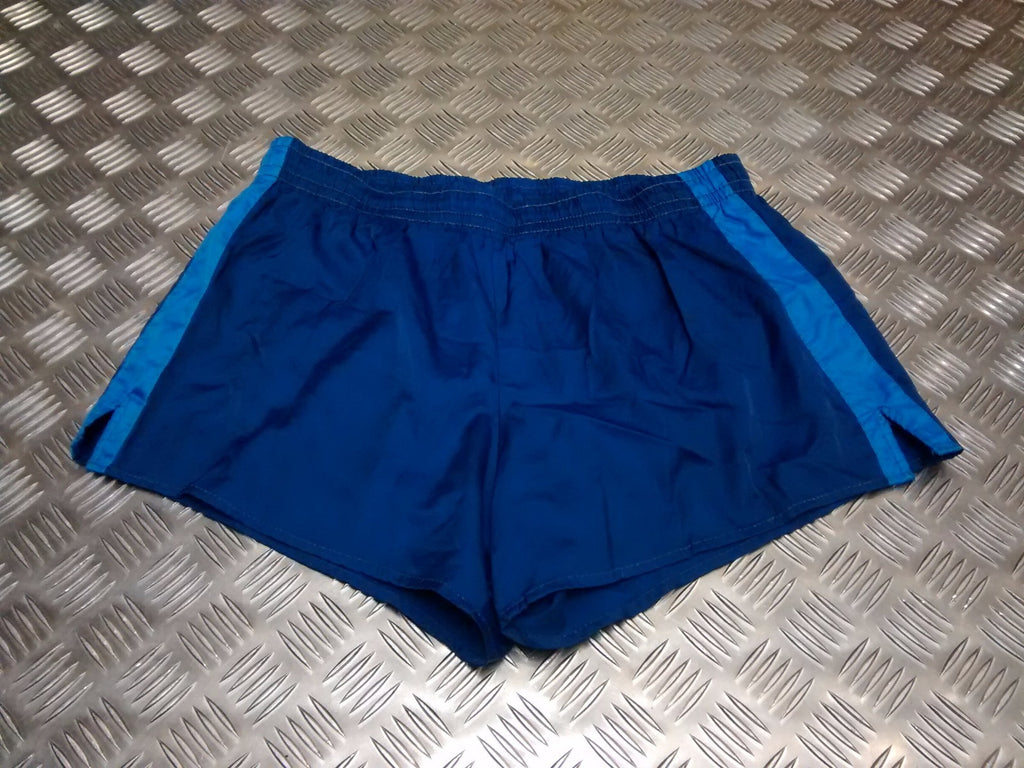 German Issue Retro PT Physical Training Shorts with worn-out elastic
