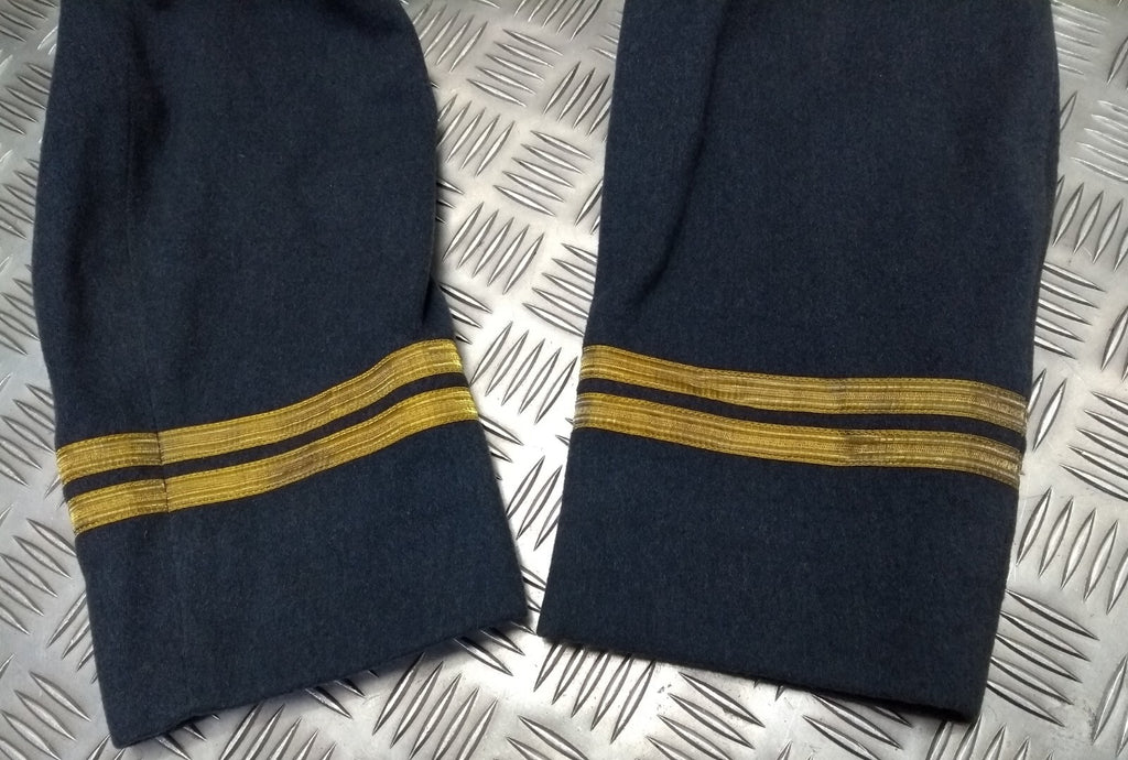 Vintage Mess Dress Jacket RAF Royal Air Force Blue Grey Colour Burton Clothing