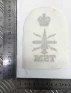 Royal Navy Submarine Tactical TSM Petty Officer Blue / White Qualification Patch