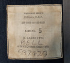 RAF Royal Air Force Raincoat Vintage OFC Double Breasted With Belt