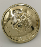 The Royal Scots British Army Insignia 40L Buttons x4