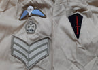 British Army No2 Shirt FAD FAWN Short Sleeves With Patches / Badges Present Assorted Sizes
